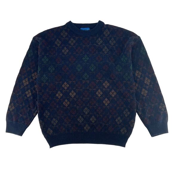 90s crewneck sweater Towncraft 1990s vintage - Picture 1 of 3